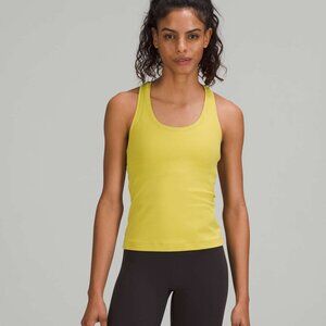 Lululemon Olive Green Racerback Tank Top - Cool Racerback Nulu Fabric